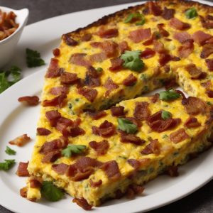 Bacon Cheese Frittata