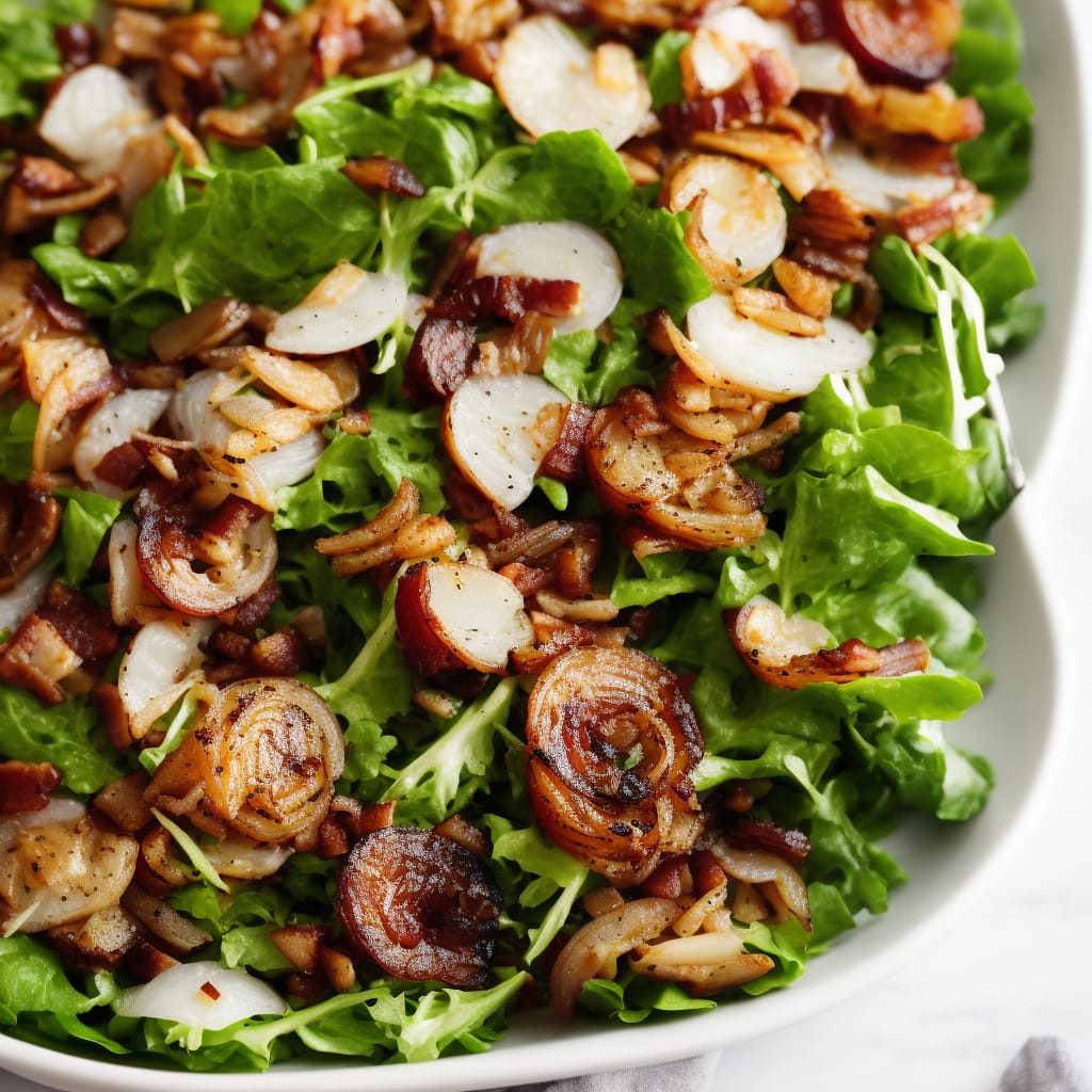 Bacon & Roast Onion Salad