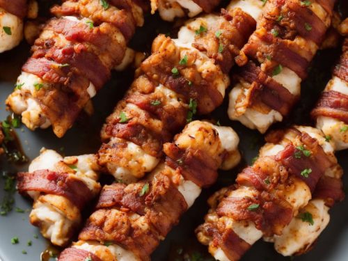 Bacon-Wrapped Monkfish