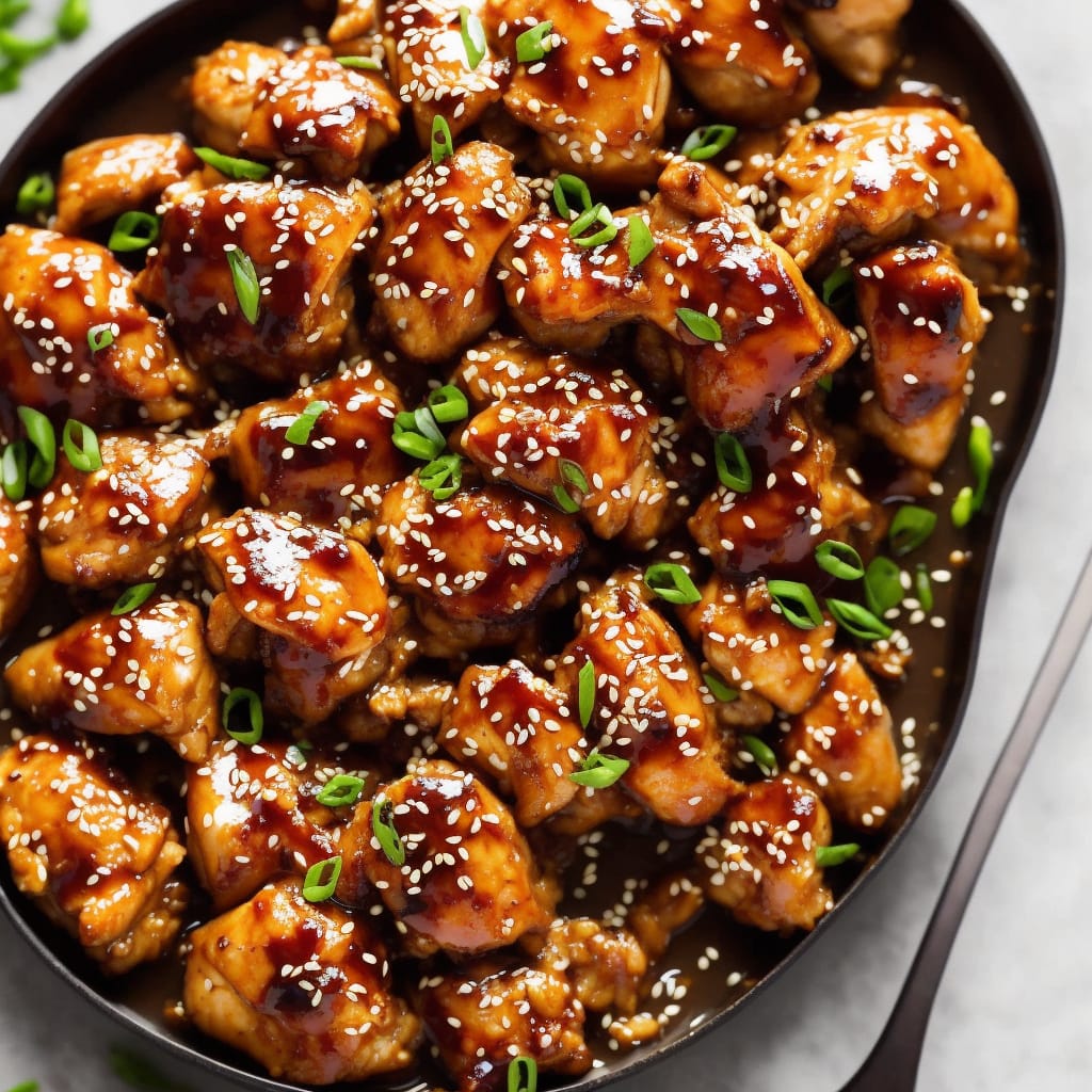 Baked Asian-Style Honey Chicken Recipe