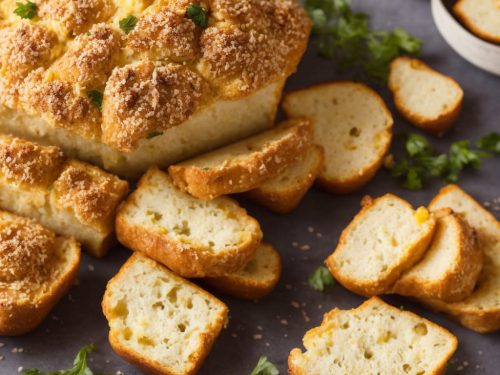 Baked Cheese Bread Flower