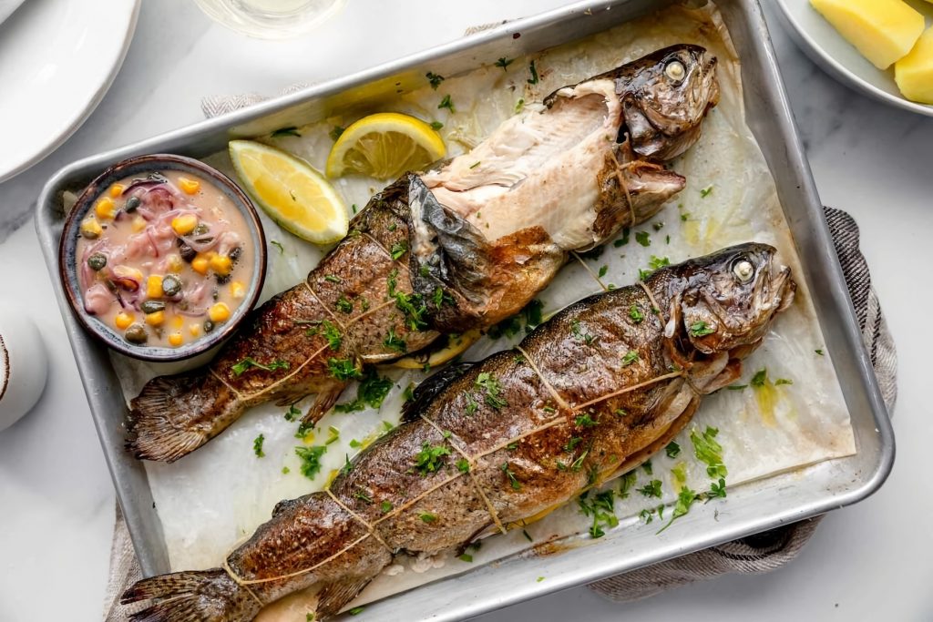 How To Grill Rainbow Trout With Skin - Recipes.net