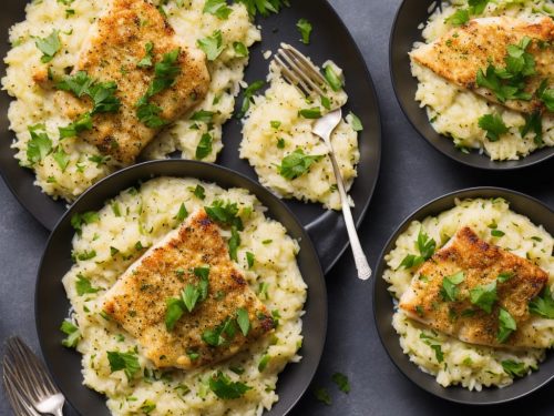 Baked Haddock & Cabbage Risotto