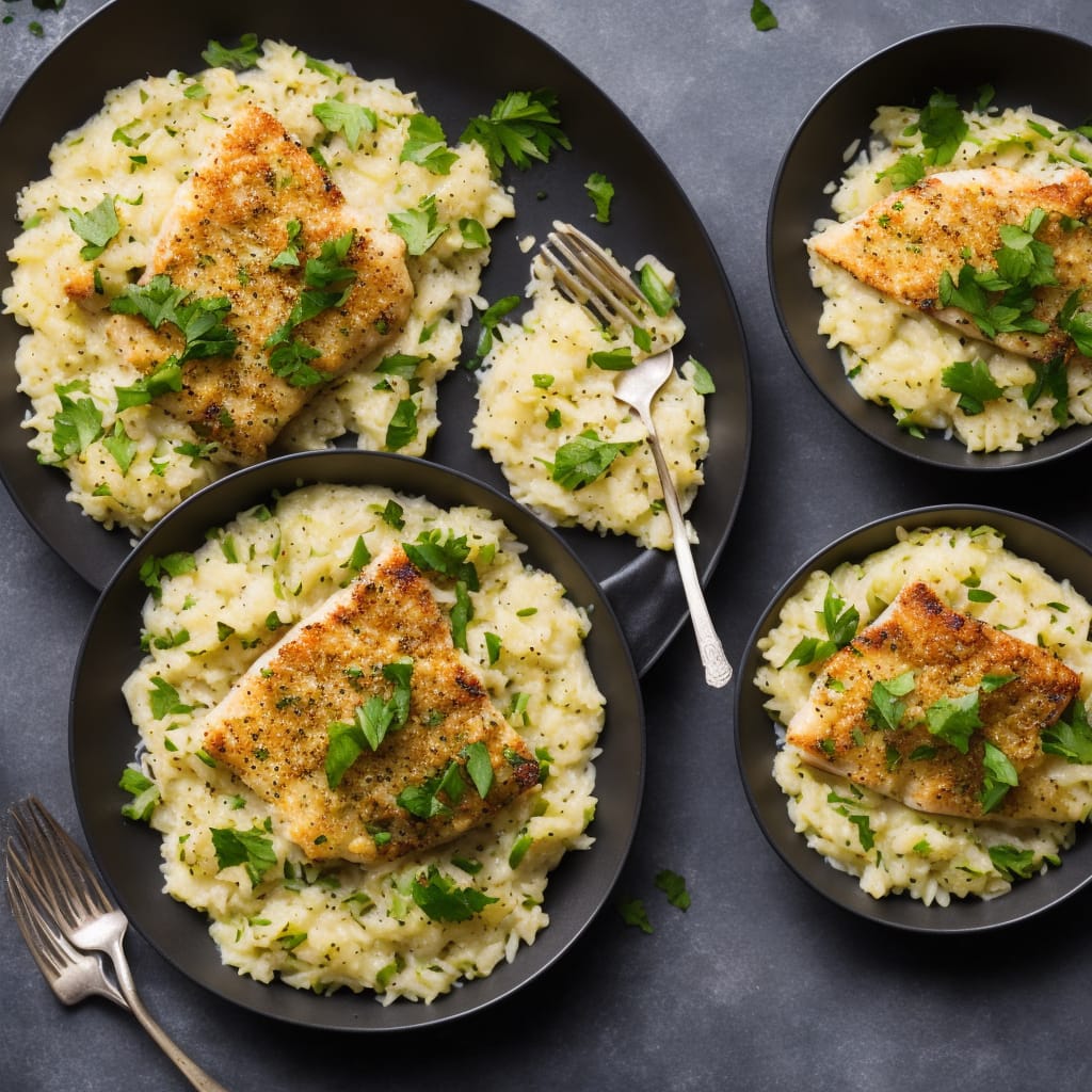 Baked Haddock & Cabbage Risotto