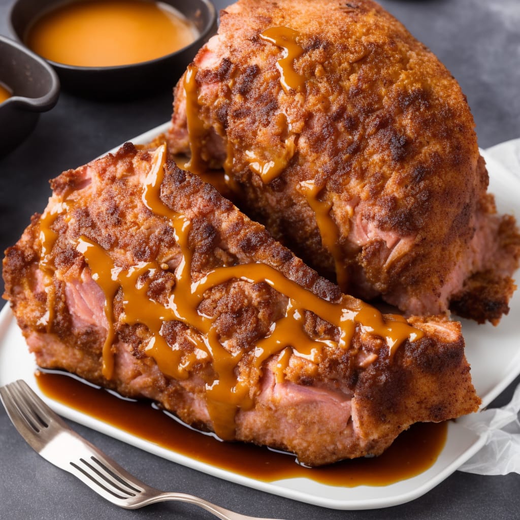 Baked Ham with Sweet Gravy