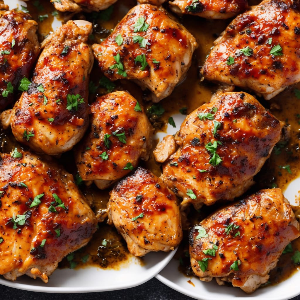 Baked Marinated Chicken Thighs Recipe