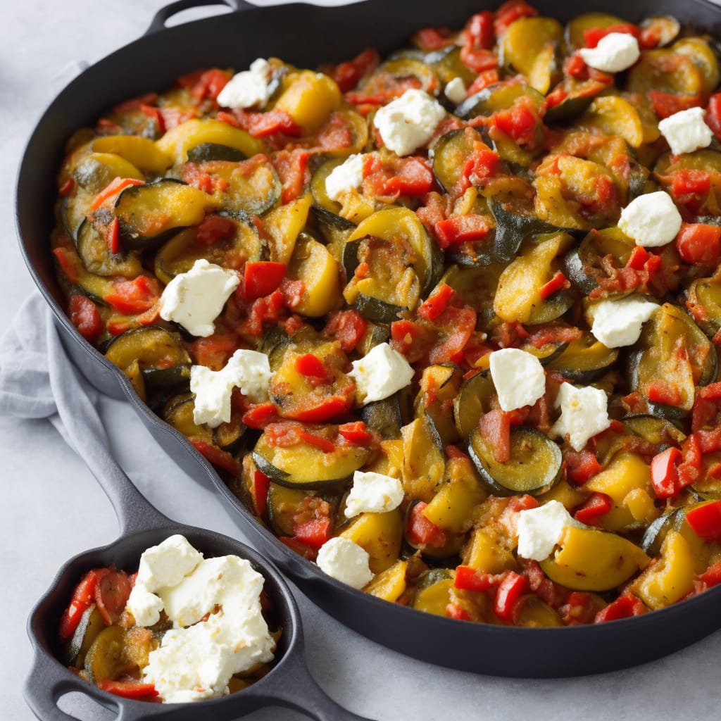 Baked Ratatouille & Goat’s Cheese