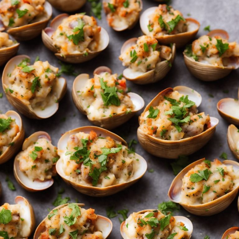 Baked Stuffed Clams Recipe Recipe