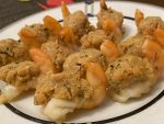 Baked Stuffed Shrimp with Ritz Crackers