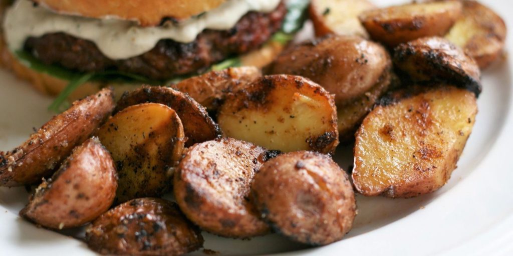 Balsamic Grilled Baby Potatoes Recipe
