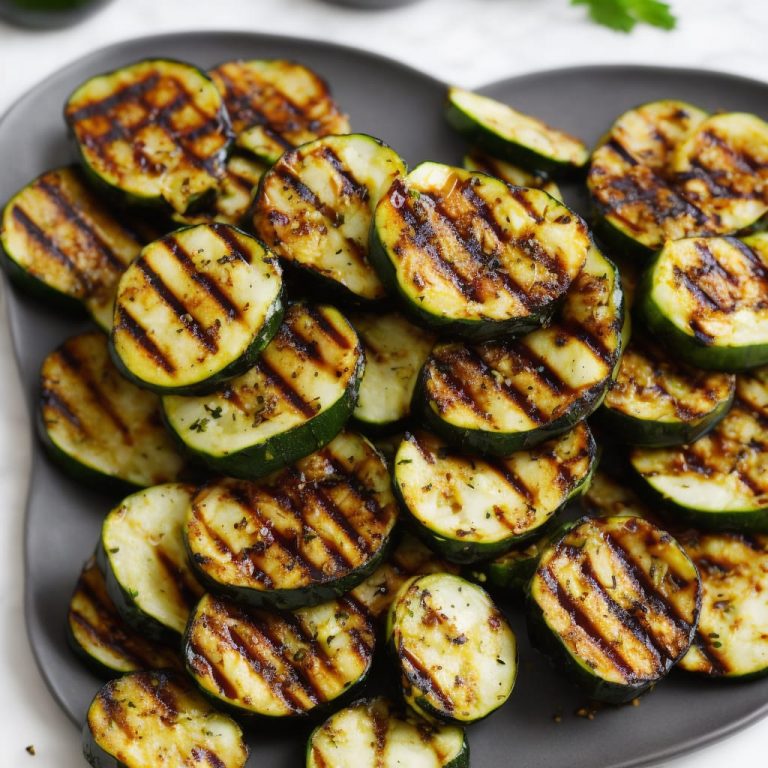 Balsamic Grilled Zucchini Recipe Recipe