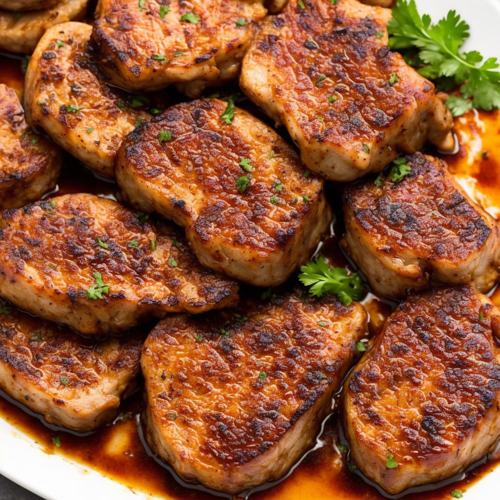 Balsamic Pork Chops Recipe