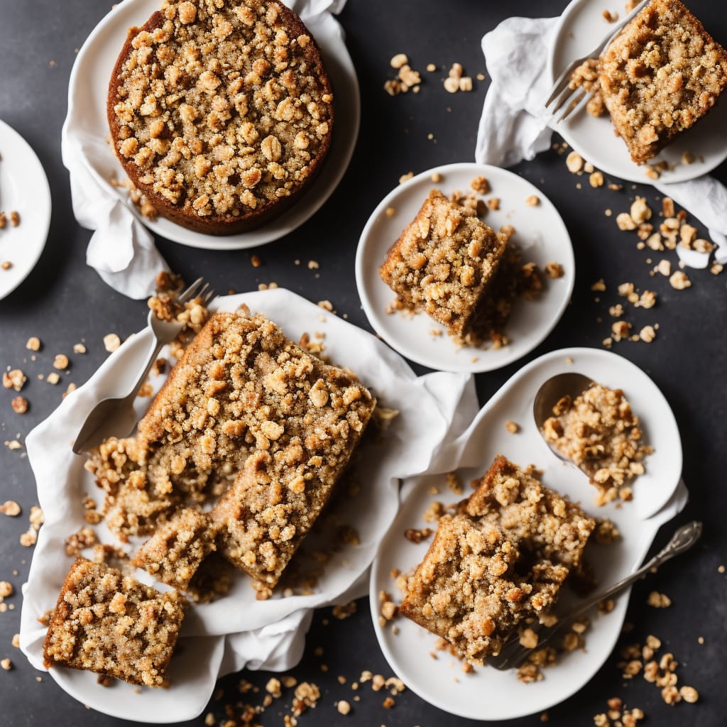Pear and apple crumble cake - vegan | Family-Friends-Food