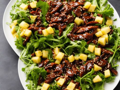 Barbecued Chilli Duck & Pineapple Salad
