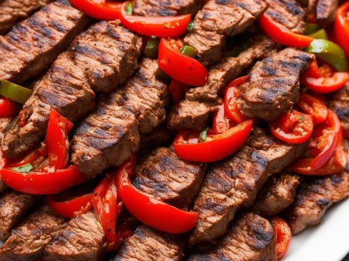 Barbecued Fajita Steak
