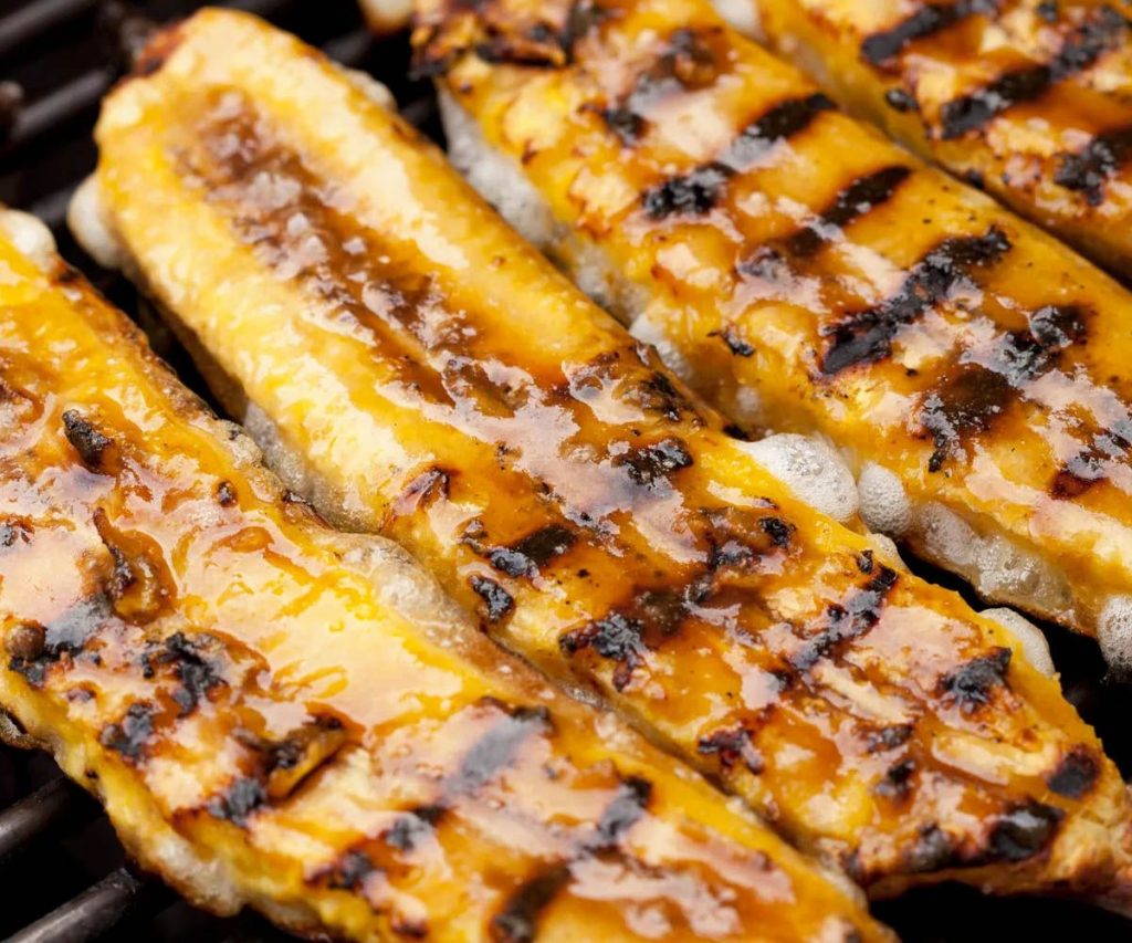 Barbecued Plantains