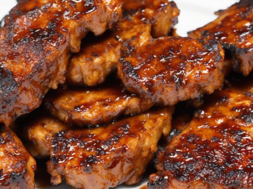 Barbecued Sticky Chinese Pork Chops