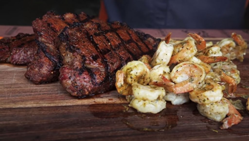 Barbecued Surf & Turf