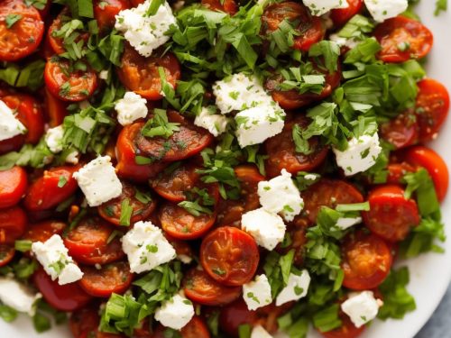 BBQ Vegetables with Goat's Cheese