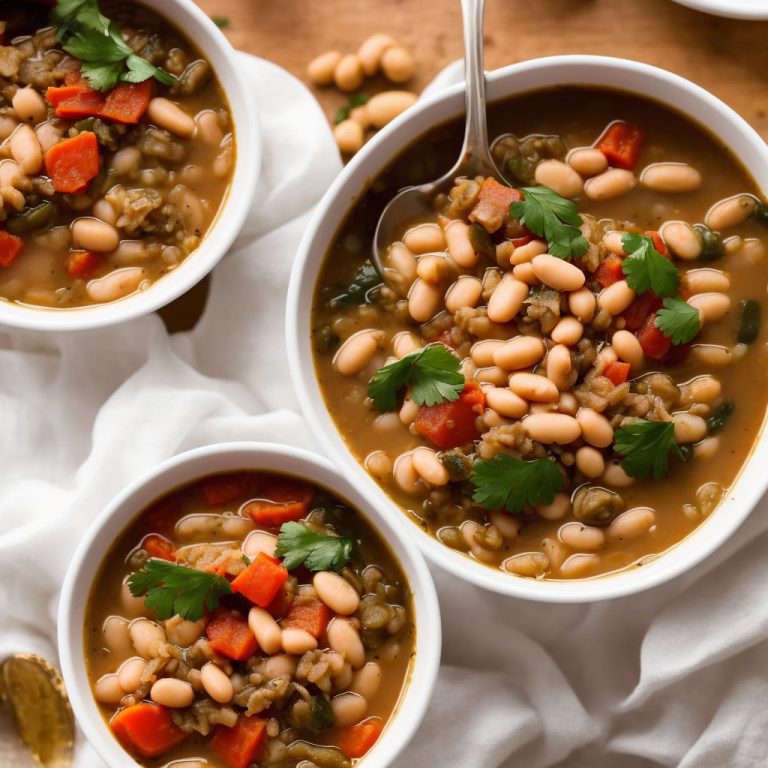 Bean And Barley Soup With Ham Recipe