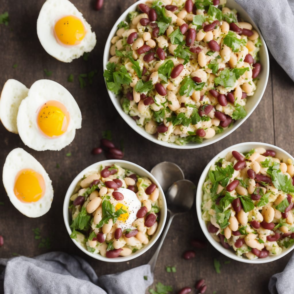 Bean, Ham & Egg Salad