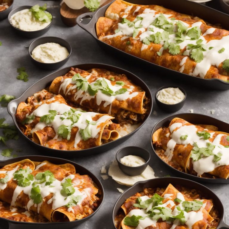Beef Enchiladas with Flour Tortillas Recipe Recipe