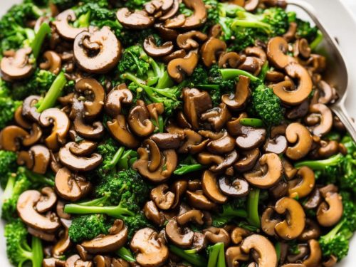 Beef, Mushroom & Greens Stir-Fry