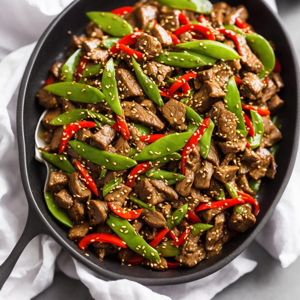 Beef & Sichuan Pepper Stir-Fry