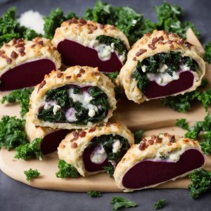 Beetroot, Stilton & Kale Wellingtons