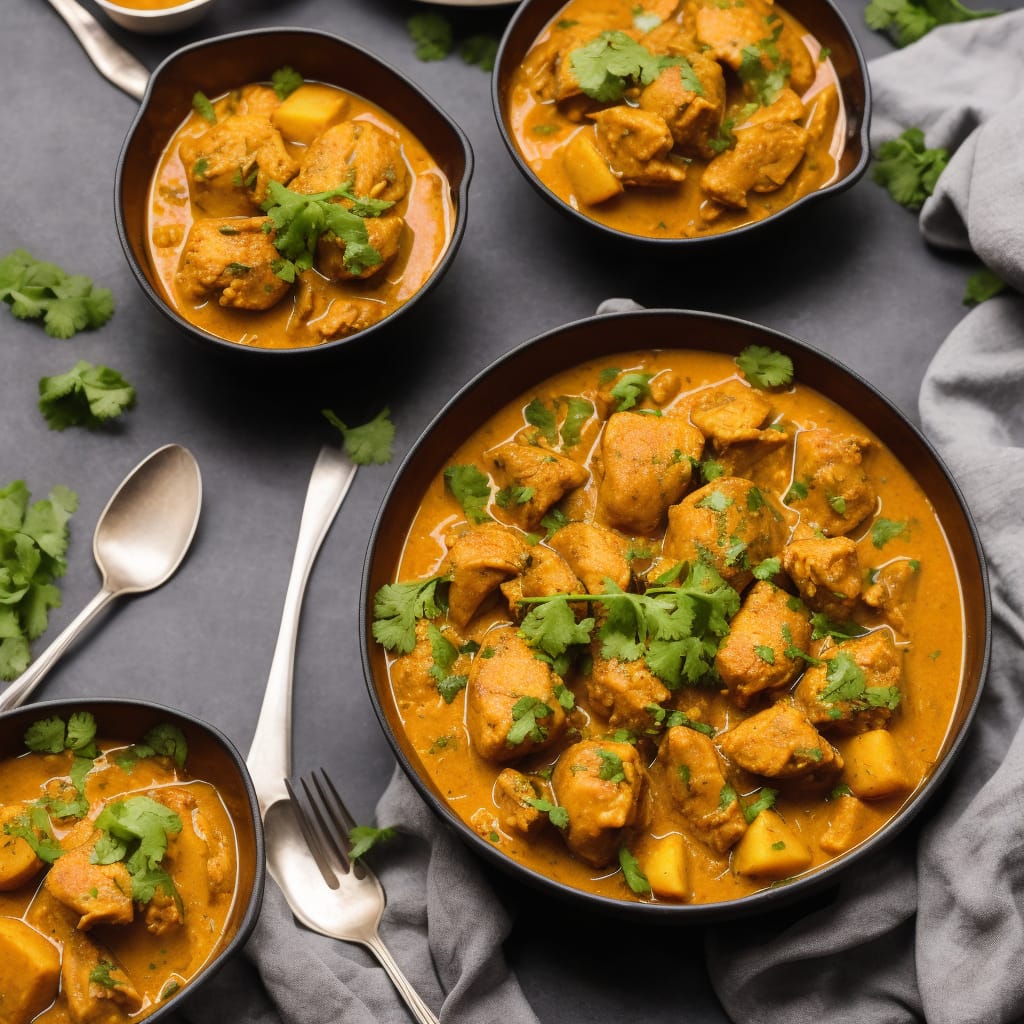 Bengali Chicken Curry with Potatoes