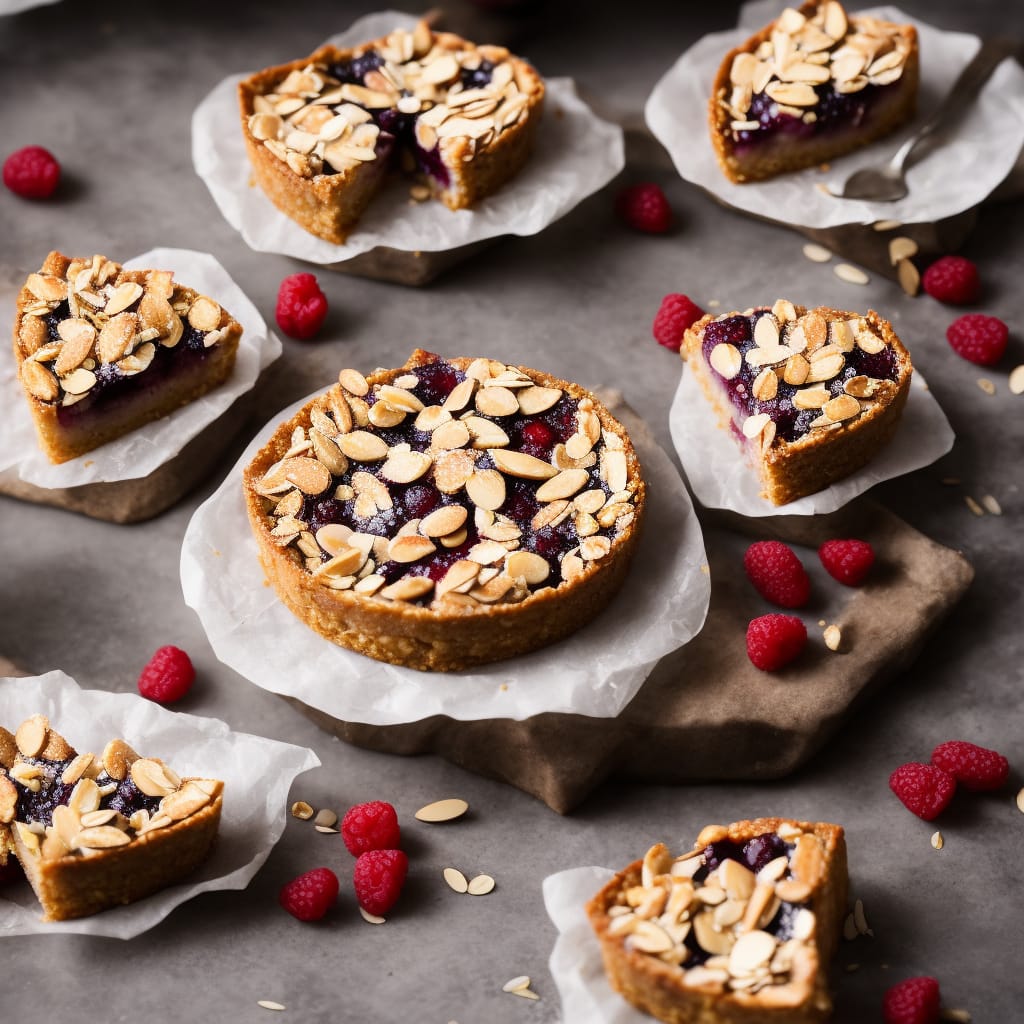Berry almond bakewell
