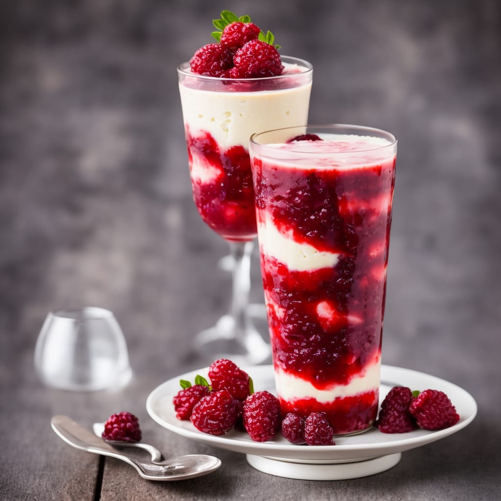 Berry Cheesecake in a Glass