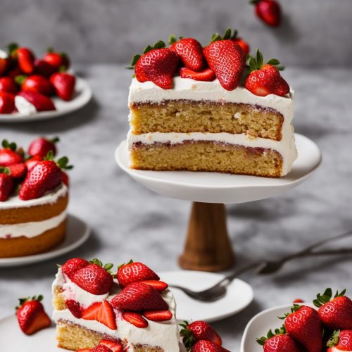 Best Strawberry Cake from Scratch Recipe Recipe