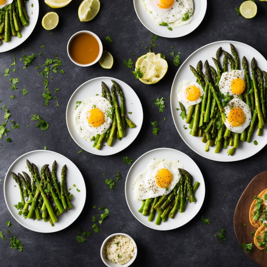 Big Breakfast with Asparagus