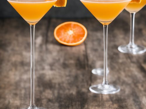 Bitter Orange & Cardamom Martinis
