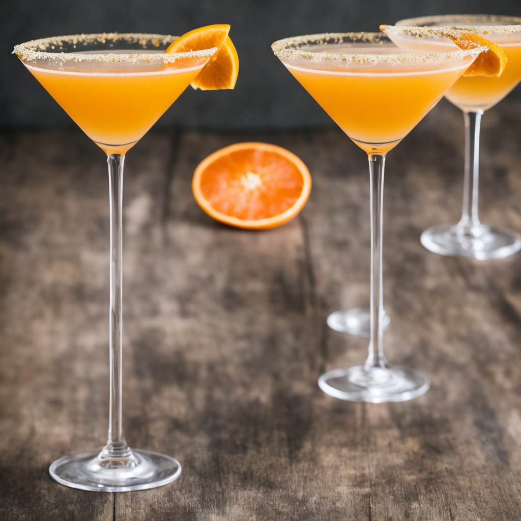 Bitter Orange & Cardamom Martinis