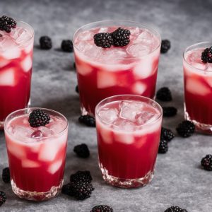 Blackberry Gin Fizz