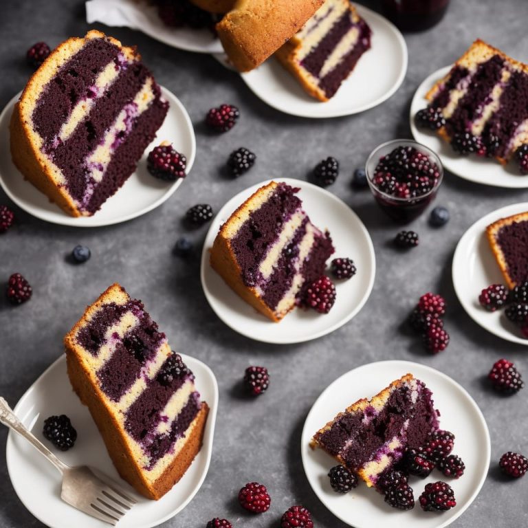 Blackberry Wine Cake Recipe