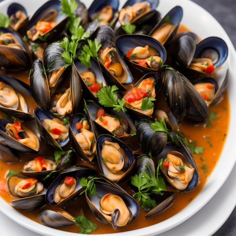 Bloody Mary Mussels Recipe
