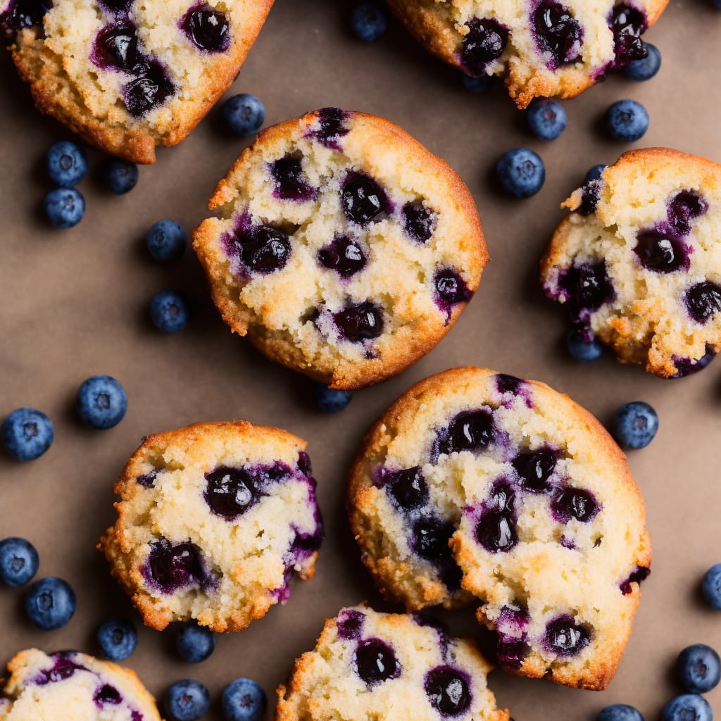 Blueberry Butterfly Cakes