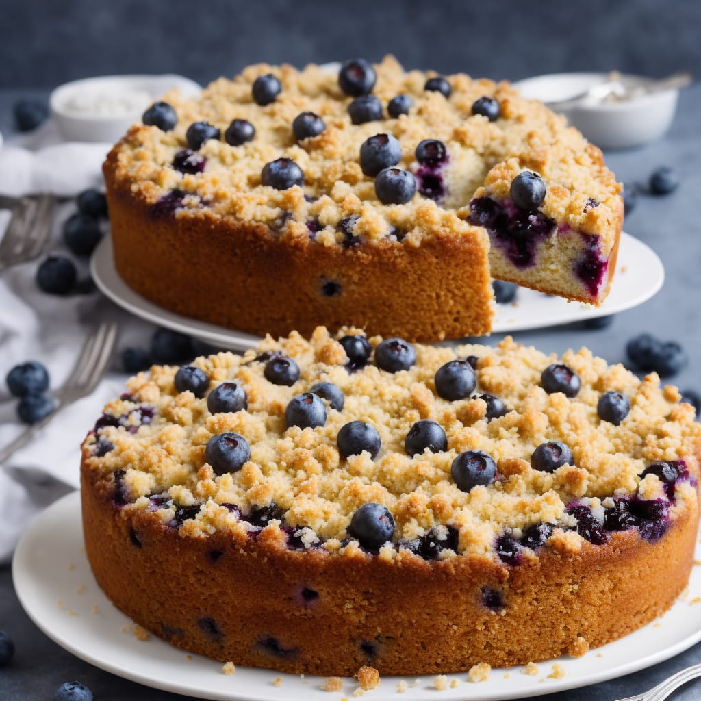 Ottolenghi & Goh's Coconut, Almond and Blueberry Cake | The Kitchen Scout