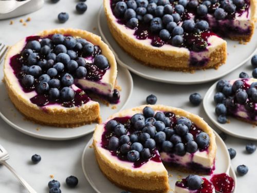 Blueberry & Lime Cheesecake