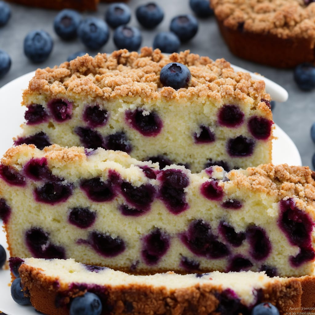 Blueberry Sour Cream Coffee Cake Recipe | Recipes.net