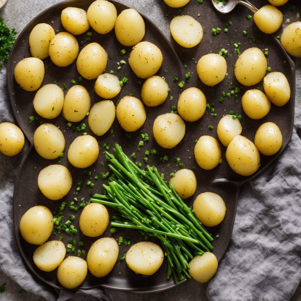 Boiled Potatoes with Chives