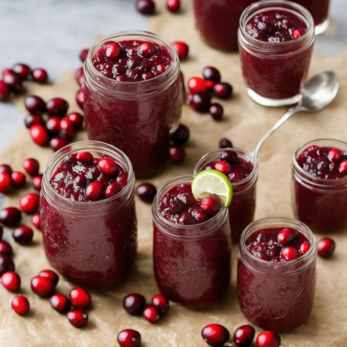Boozy Cranberry Sauce Recipe