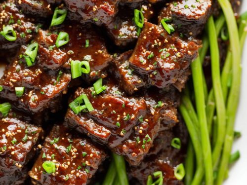 Braised Short Ribs with Spring Onion & Coriander
