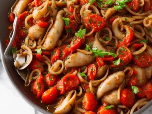 Braised Squid with Fennel & Tomatoes