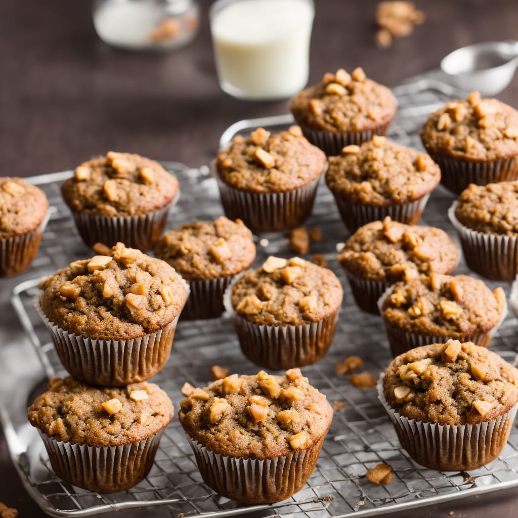 Bran Muffins with Applesauce