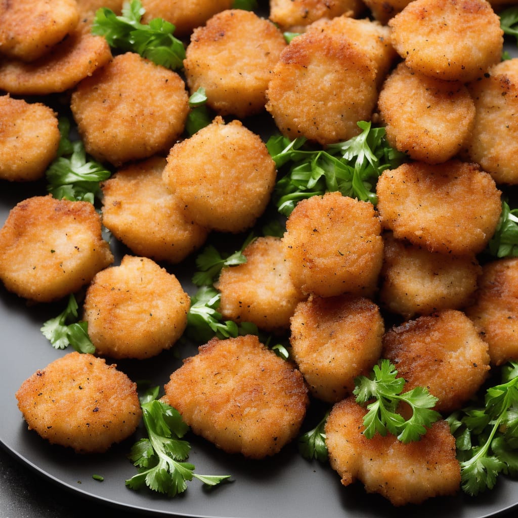 Breaded and Fried Scallops