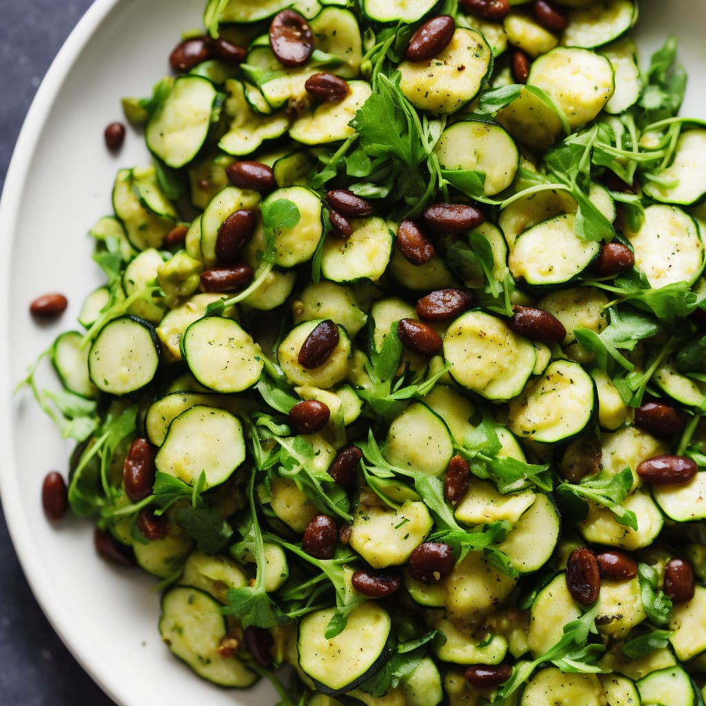 Broad Bean & Courgette Salad